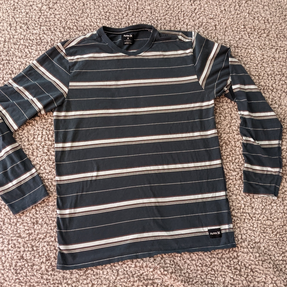 Hurley Striped shirt Men’s Long Sleeve M